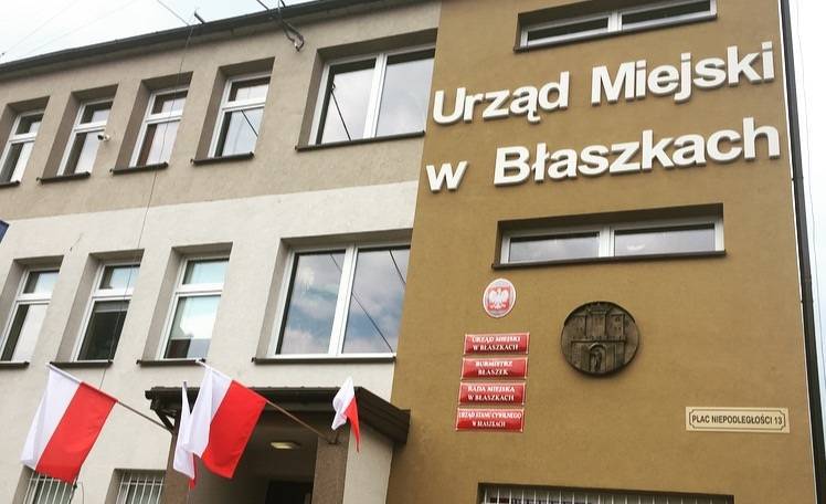Ograniczenie dostępu do Urzędu Miejskiego w Błaszkach
