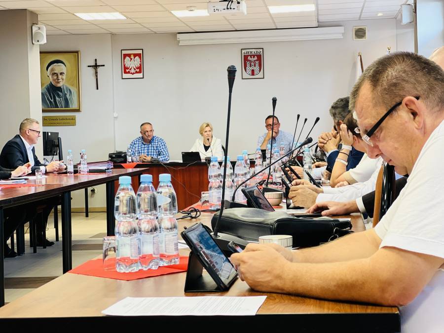LXXXVIII Sesja Rady Miejskiej w Sieradzu. Zapowiedź