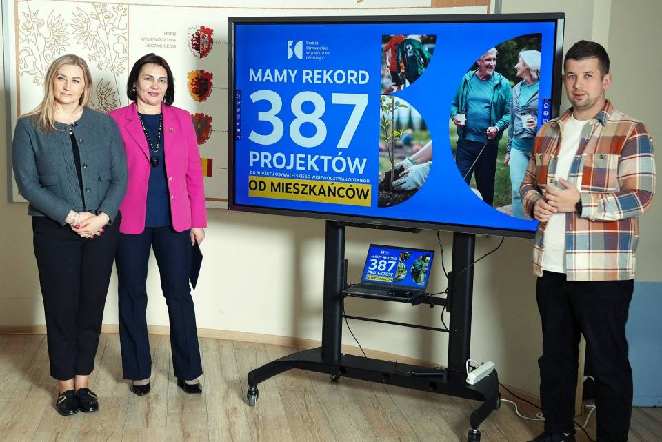 Rekordowa edycja Budżetu Obywatelskiego w Łódzkiem. Aż 387 projektów czeka na głosy mieszkańców!